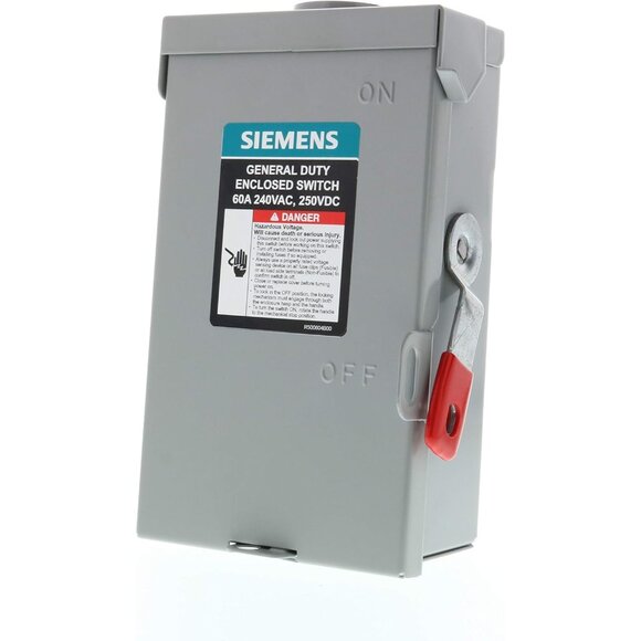 Other - 2P 60A 240V General Duty Safety Switch Outdoor, Non-Fusible
